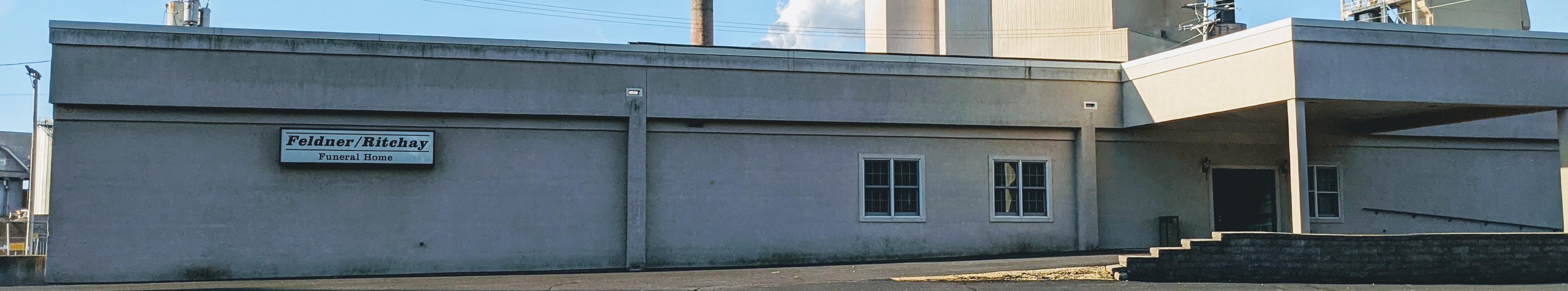 Feldner/Ritchay Funeral Home building in Nekoosa, Wisconsin