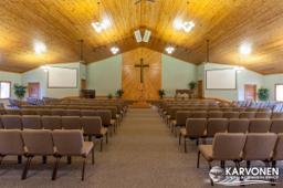 Karvonen Funeral Home & Cremation Services building in Wadena, Minnesota