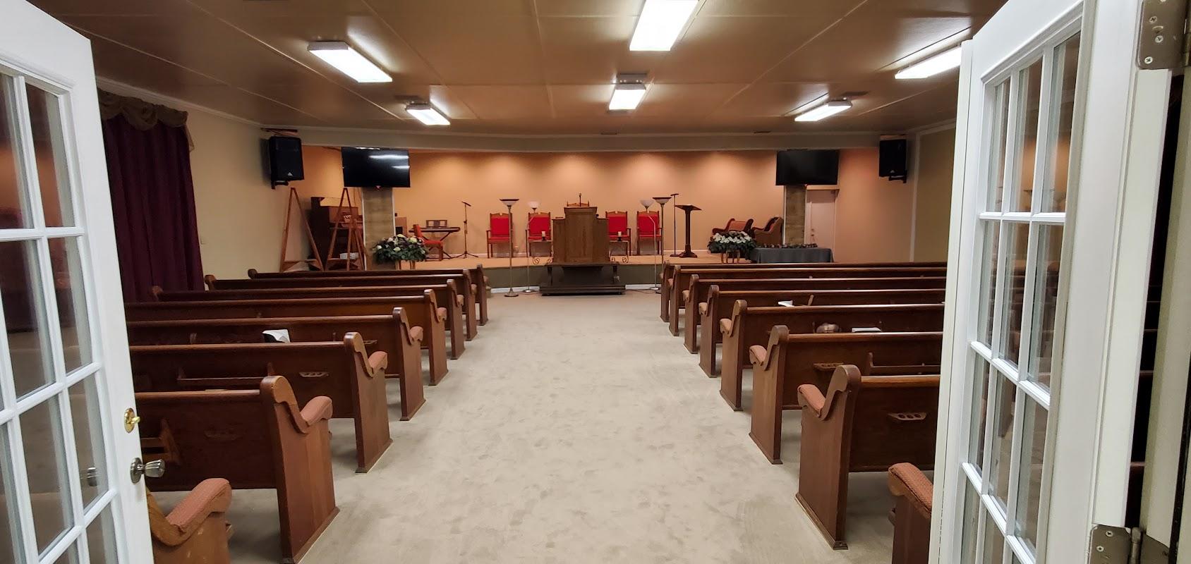 Newman Mortuary building in Ozark, Alabama