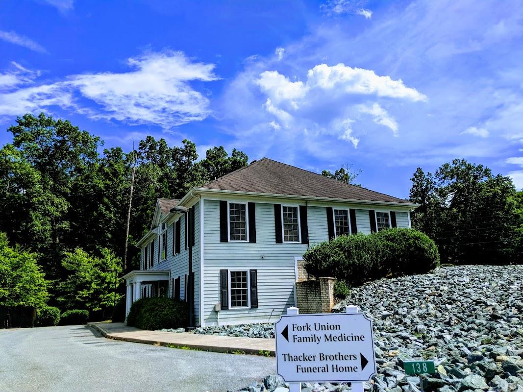Thacker Brothers Funeral Home in Palmyra Virginia