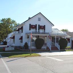 Beverage Family Funeral Home building in Sandwich, Illinois