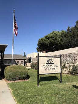 Woodyard Funeral Home building in Soledad, California