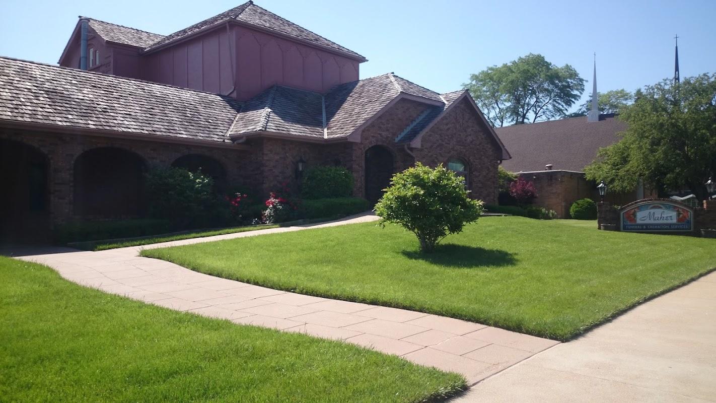 Maher-Livingston Funeral & Cremation Services building in Council Bluffs, Iowa