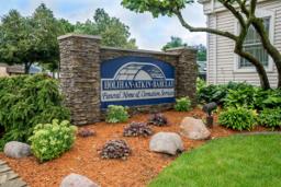 Holihan-Atkin Funeral Home building in Grand Ledge, Michigan