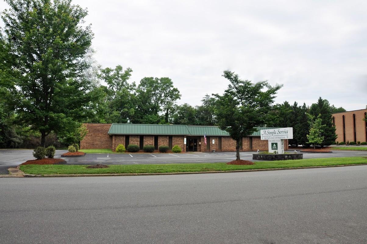 A Simple Service Burial & Cremation building in Gastonia, North Carolina