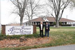 Aikins-Farmer Funeral Home building in Metropolis, Illinois