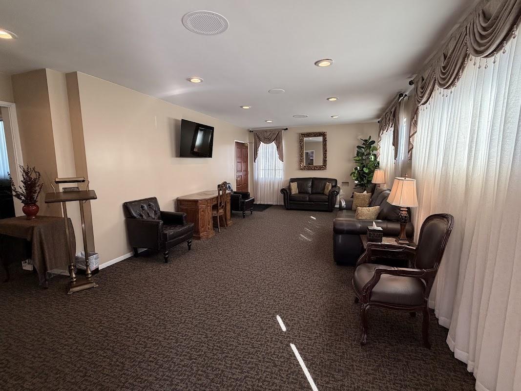 Allen-English & Estrada Funeral Service building in Bell Gardens, California