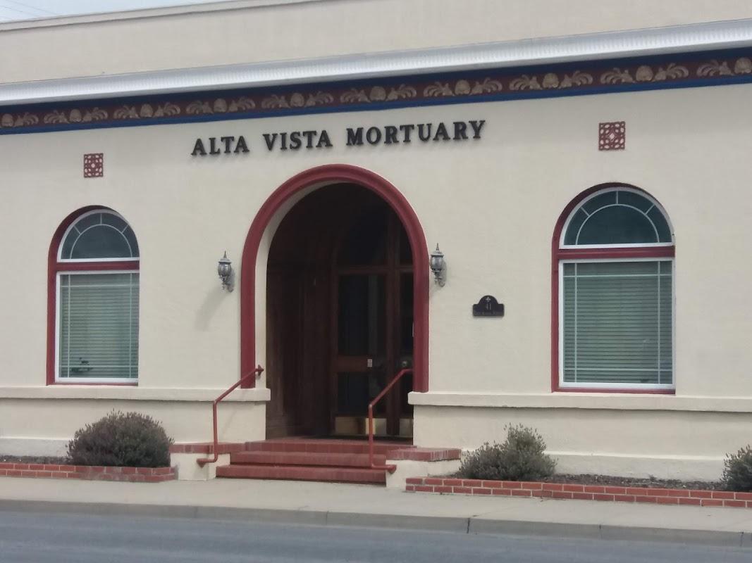 Alta Vista Mortuary building in Salinas, California