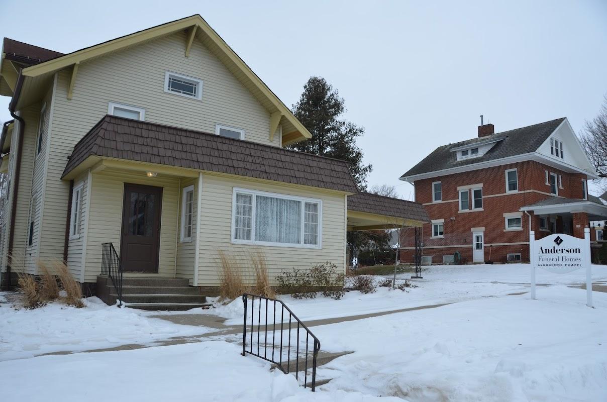 Anderson Funeral Homes Gladbrook Chapel in Gladbrook Iowa