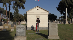 Angelus-Rosedale Cemetery Mortuary Crematory building in Los Angeles, California