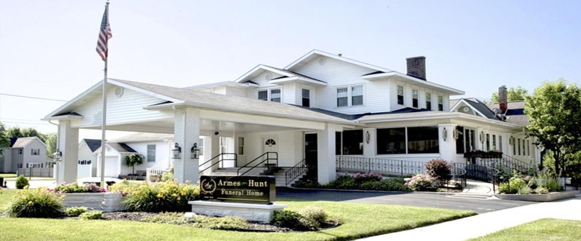 Armes-Hunt Funeral Home in Fairmount Indiana