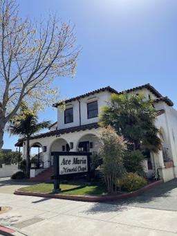 Ave Maria Memorial Chapel building in Watsonville, California