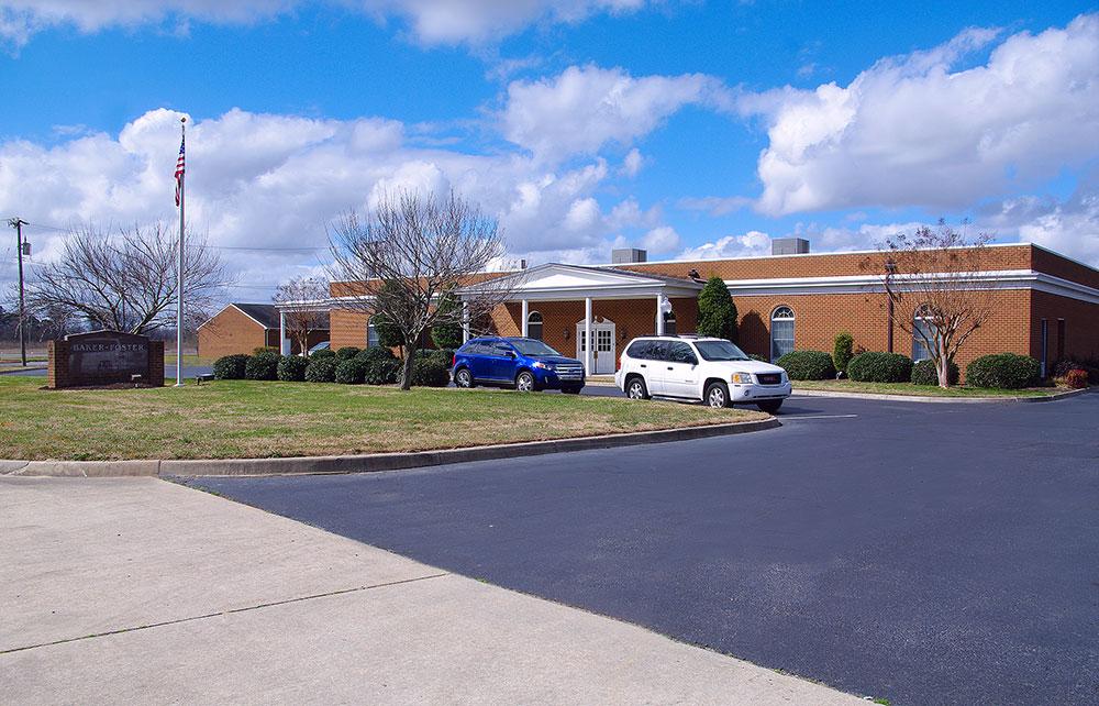 Baker-Foster Funeral Home in Suffolk Virginia