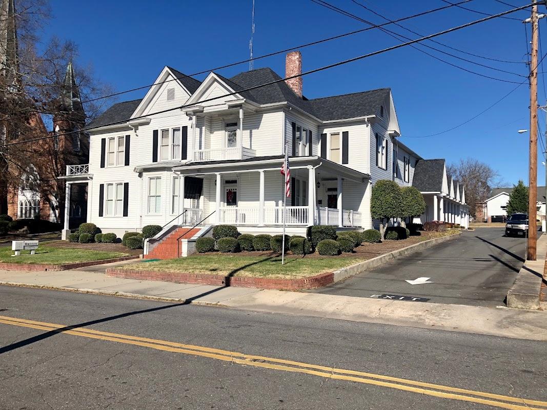 Barron Funeral Home building in Chester, South Carolina