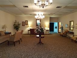 Norris Funeral Home building in Bay Minette, Alabama