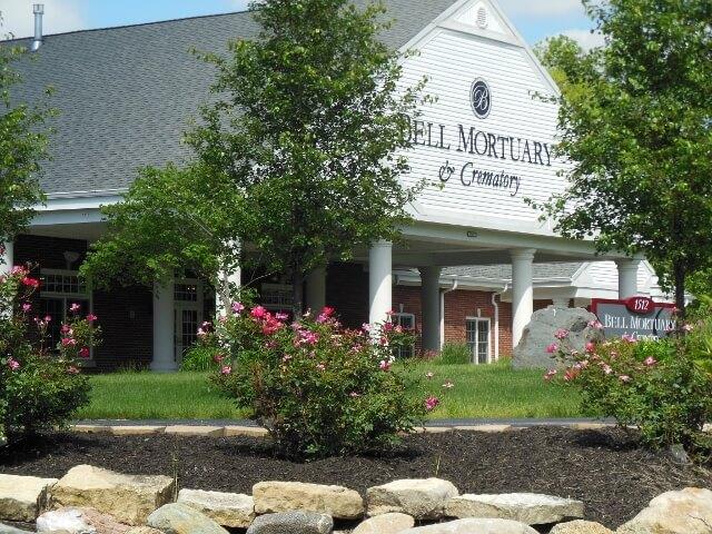 Bell Mortuary & Crematory Shangrila Chapel in Fountaintown Indiana