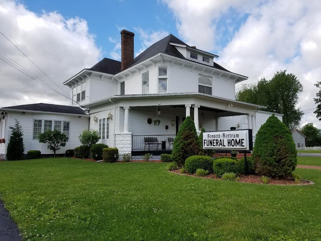 Bennett-Bertram Funeral Home building in Hodgenville, Kentucky