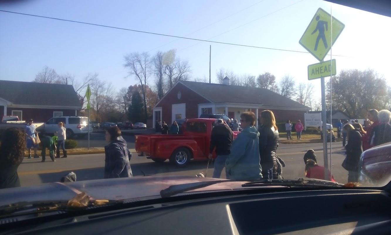 Bernard Funeral Home building in Russell Springs, Kentucky