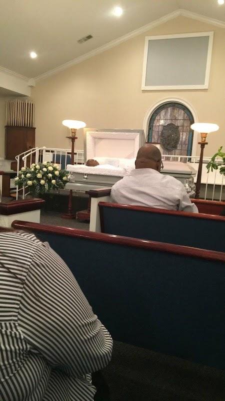 Johnson Memorial Funeral Directors building in Bessemer, Alabama