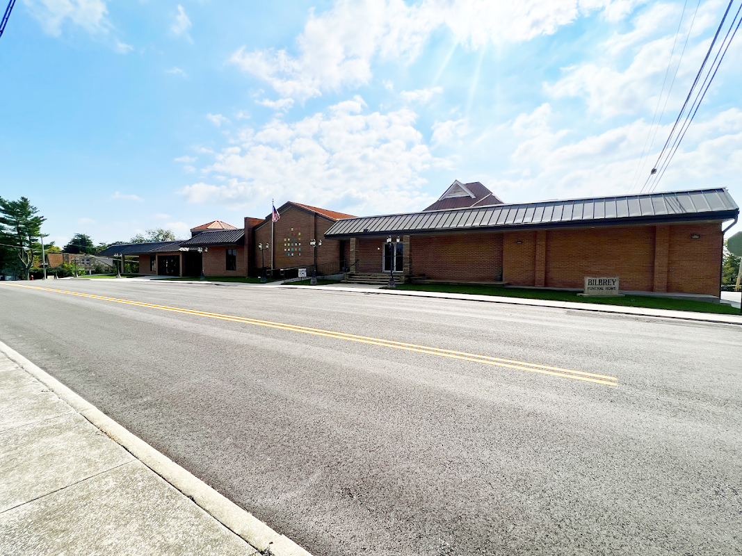 Bilbrey Funeral Home building in Crossville, Tennessee