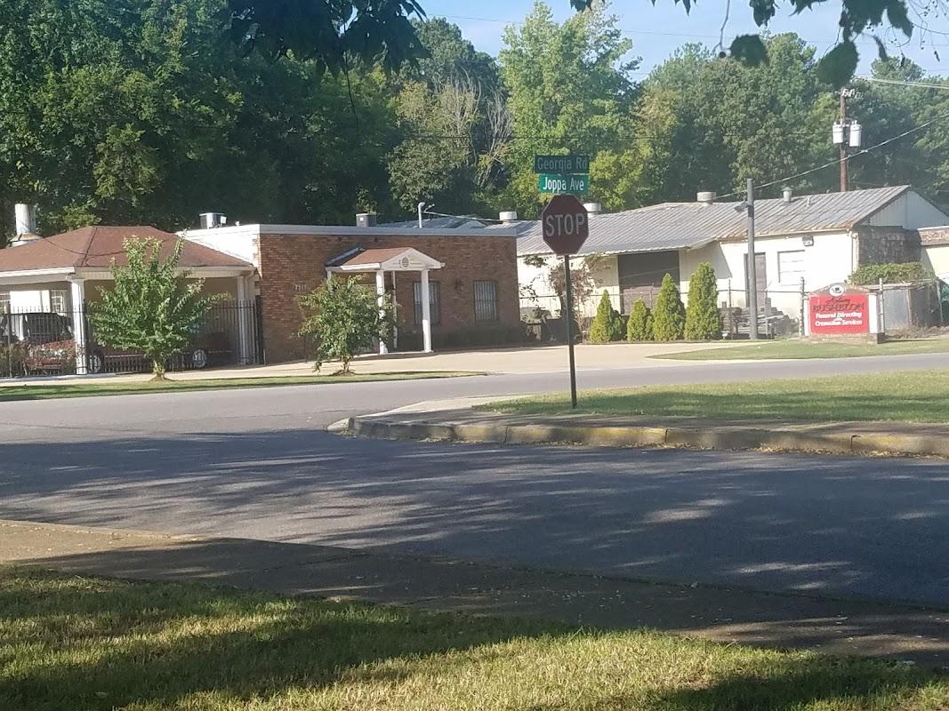 Aubrey Bushelon Funeral Directing & Cremation Services building in Birmingham, Alabama