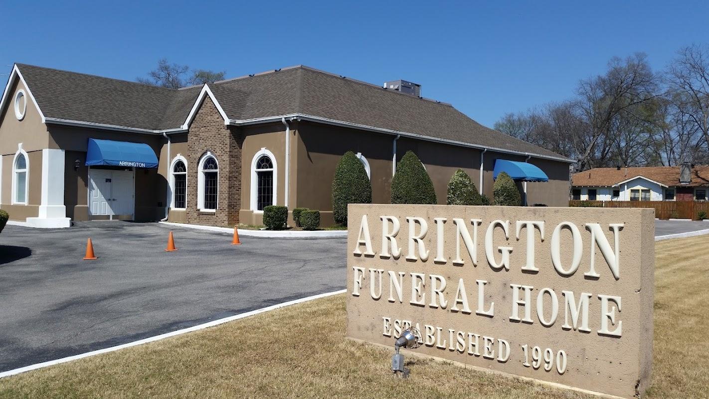 Arrington Funeral Home building in Birmingham, Alabama