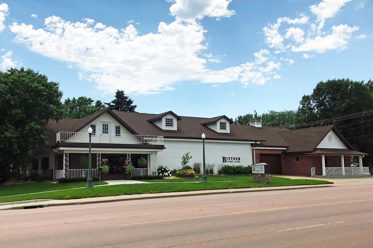 Bittner Funeral Chapel building in Mitchell, South Dakota