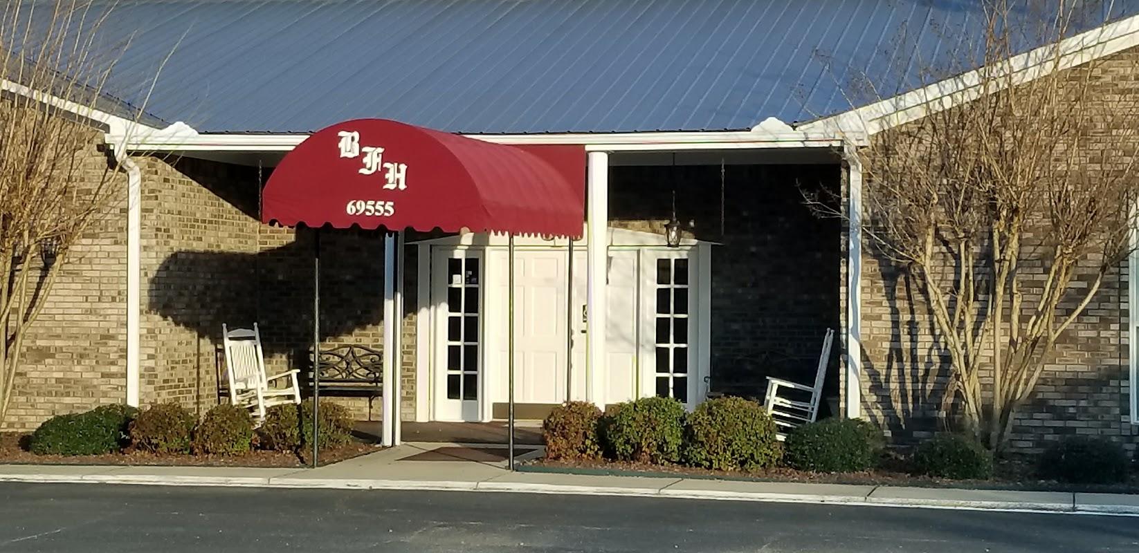 Blountsville Funeral Home building in Blountsville, Alabama