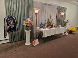 Blue Funeral Homes building in Marion, Illinois