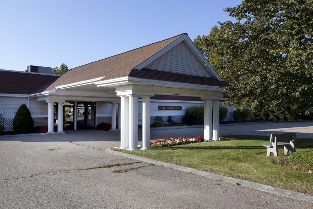 Bolduc Funeral Home building in Biddeford, Maine