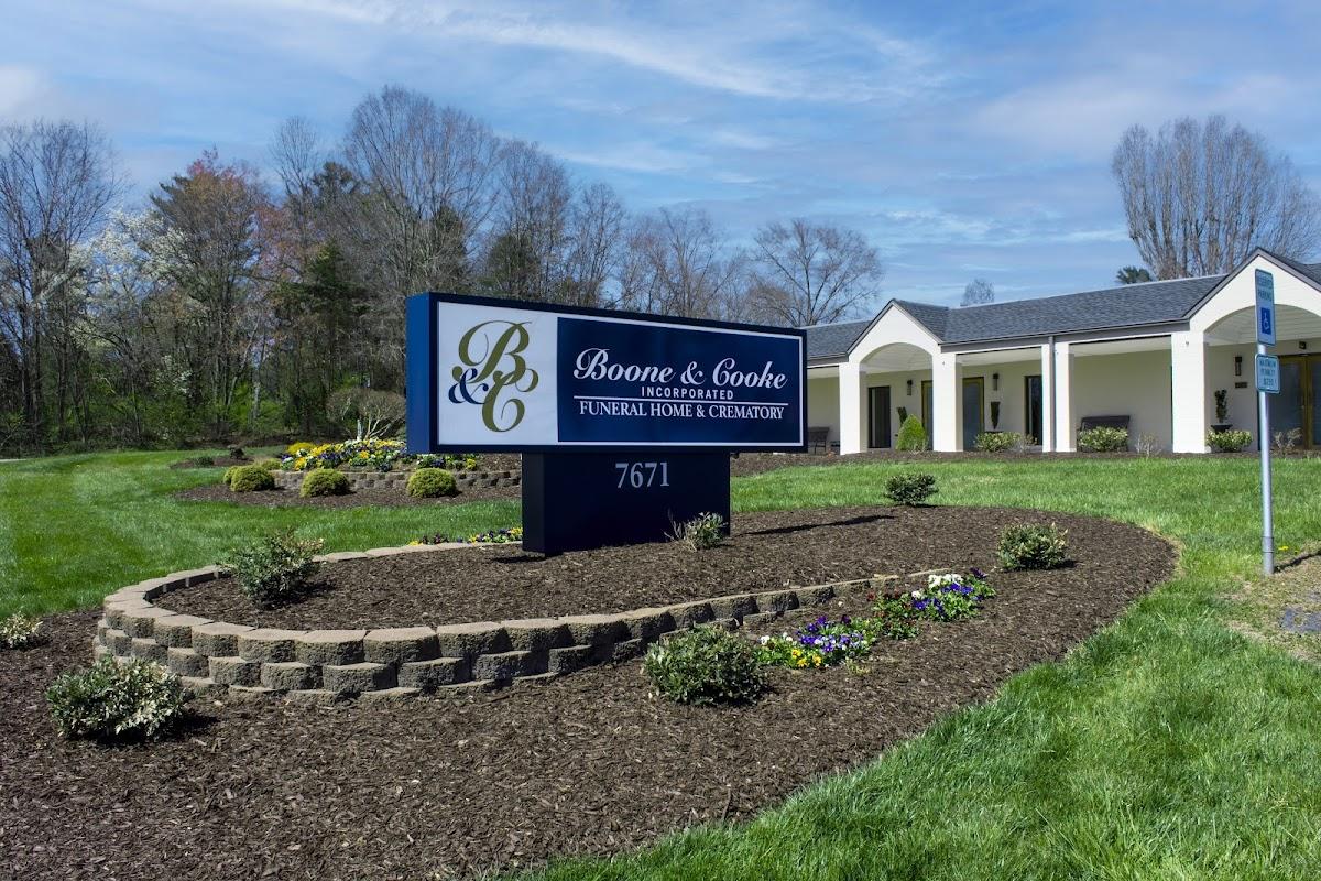 Boone & Cooke Funeral Home & Crematory in Eden North Carolina