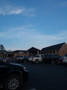 Bowling Funeral Home building in London, Kentucky