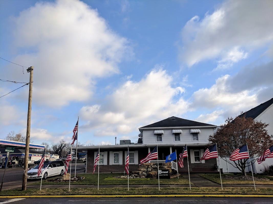 Brant Funeral Service building in Sciotoville, Ohio