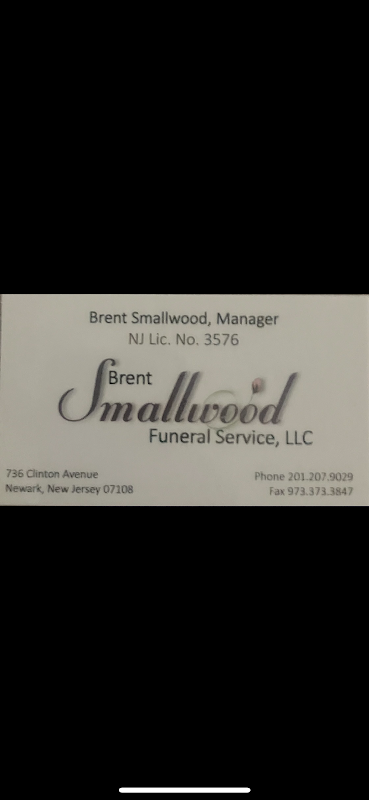 Brent Smallwood Funeral Service, LLC in Newark New Jersey