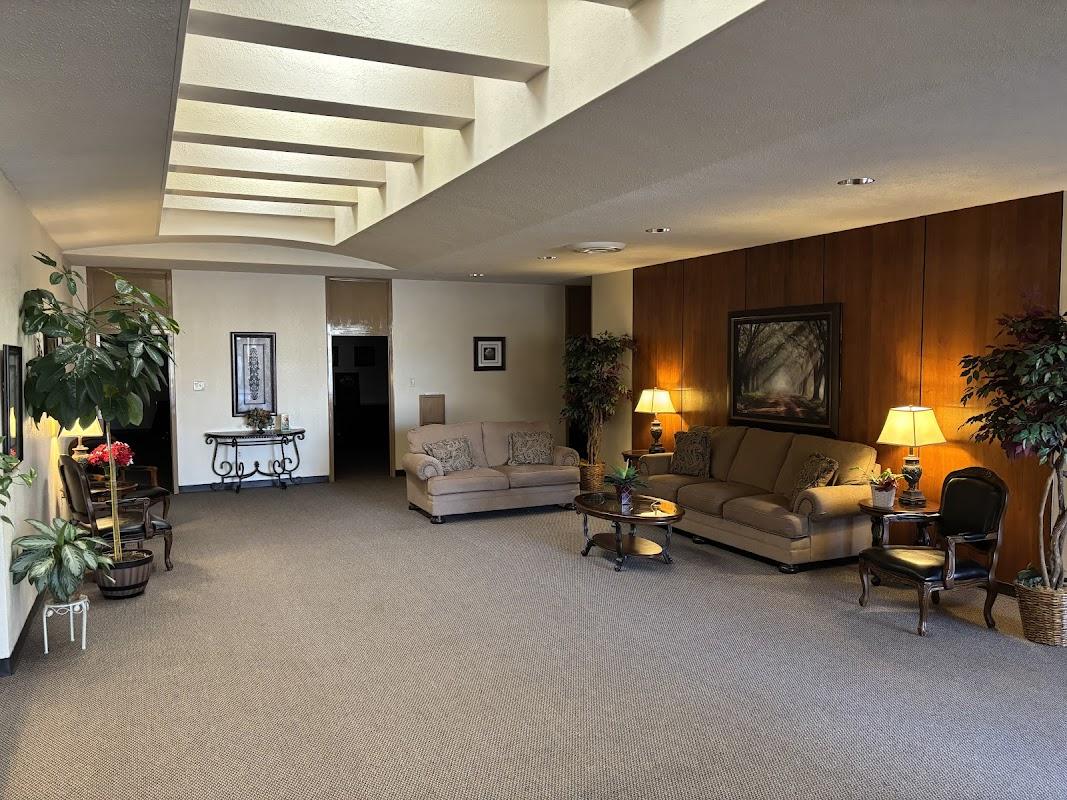 Broadway Funeral Directors building in Lubbock, Texas