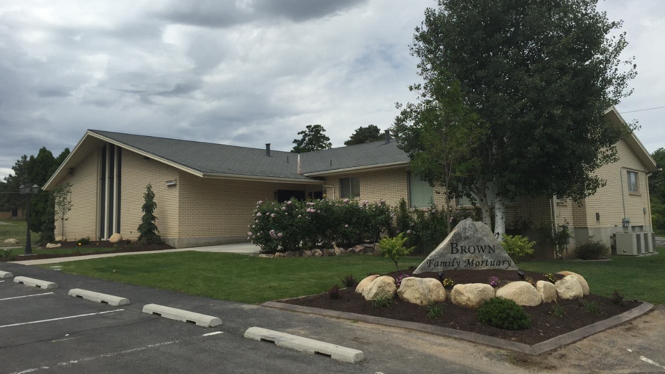 Brown Family Mortuary in Santaquin Utah