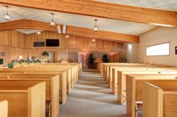 Brundage Funeral Home building in Dillon, Montana