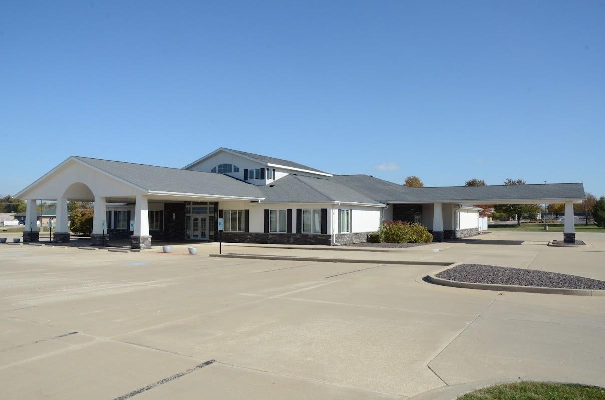Buchanan & Cody Funeral Home & Crematory building in Jacksonville, Illinois