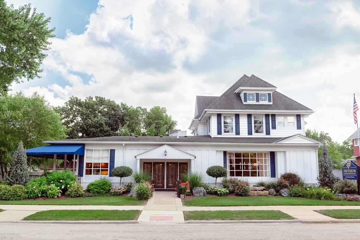 Buck-Wheeler-Hyland Funeral building in Belvidere, Illinois