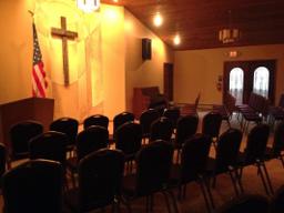 Buechele Funeral Home building in East Brady, Pennsylvania