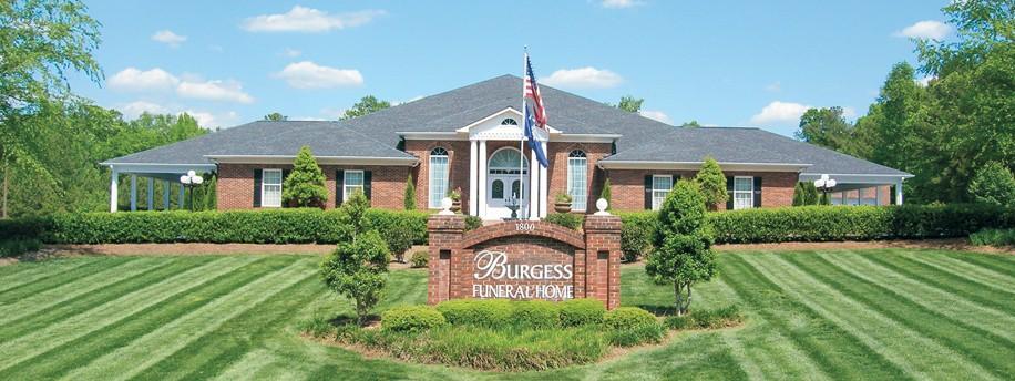 Burgess Funeral Home & Crematory in Lancaster South Carolina