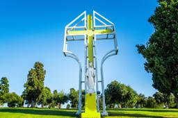 Calvary Mortuary building in Los Angeles, California