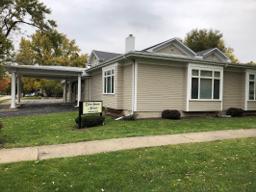 Calvert Johnson & Froelich Funeral Home building in El Paso, Illinois
