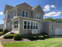 Calvert Johnson & Froelich Memorial Home building in Flanagan, Illinois