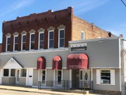 Calvert & Johnson Memorial Home building in Varna, Illinois
