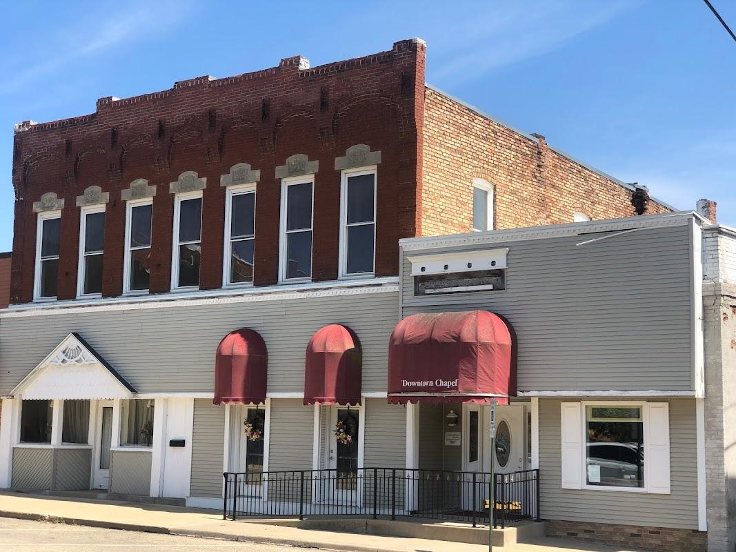 Calvert & Johnson Memorial Home building in Varna, Illinois