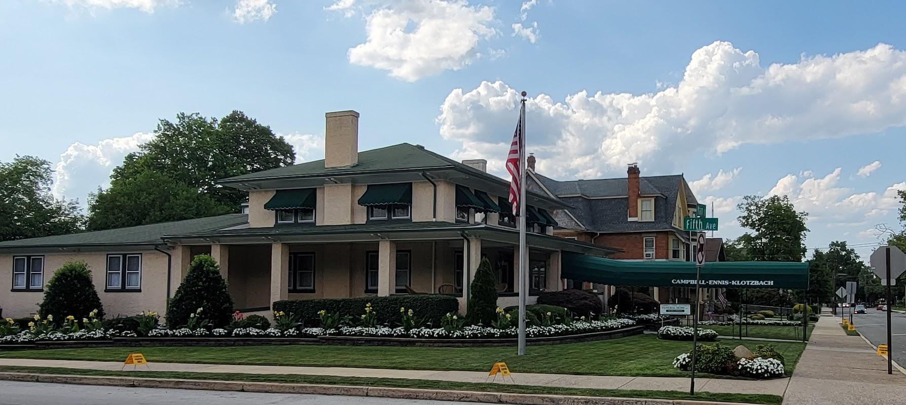 Campbell-Ennis-Klotzbach Funeral Home in Phoenixville Pennsylvania