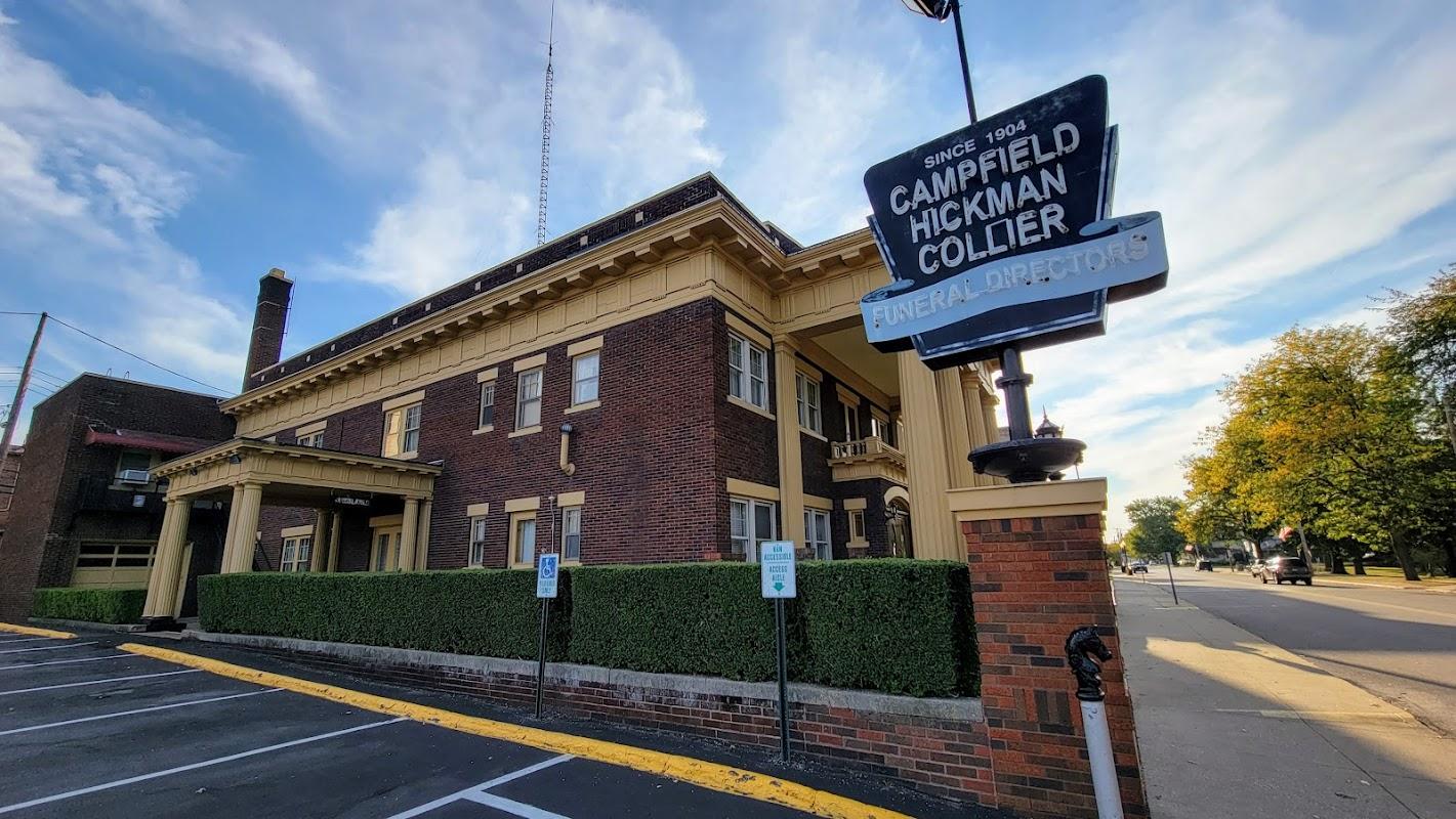 Campfield-Hickman-Collier Funeral Home in Barberton Ohio