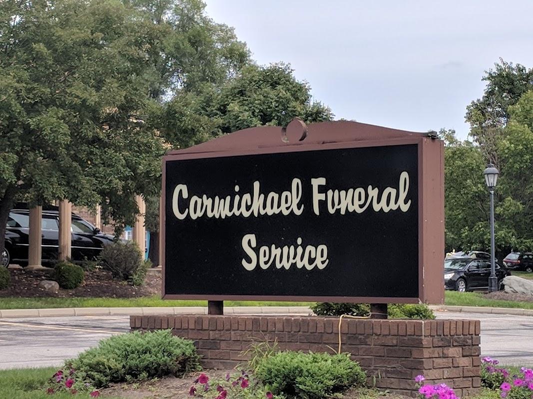 Carmichael Funeral Service building in Fort Wayne, Indiana