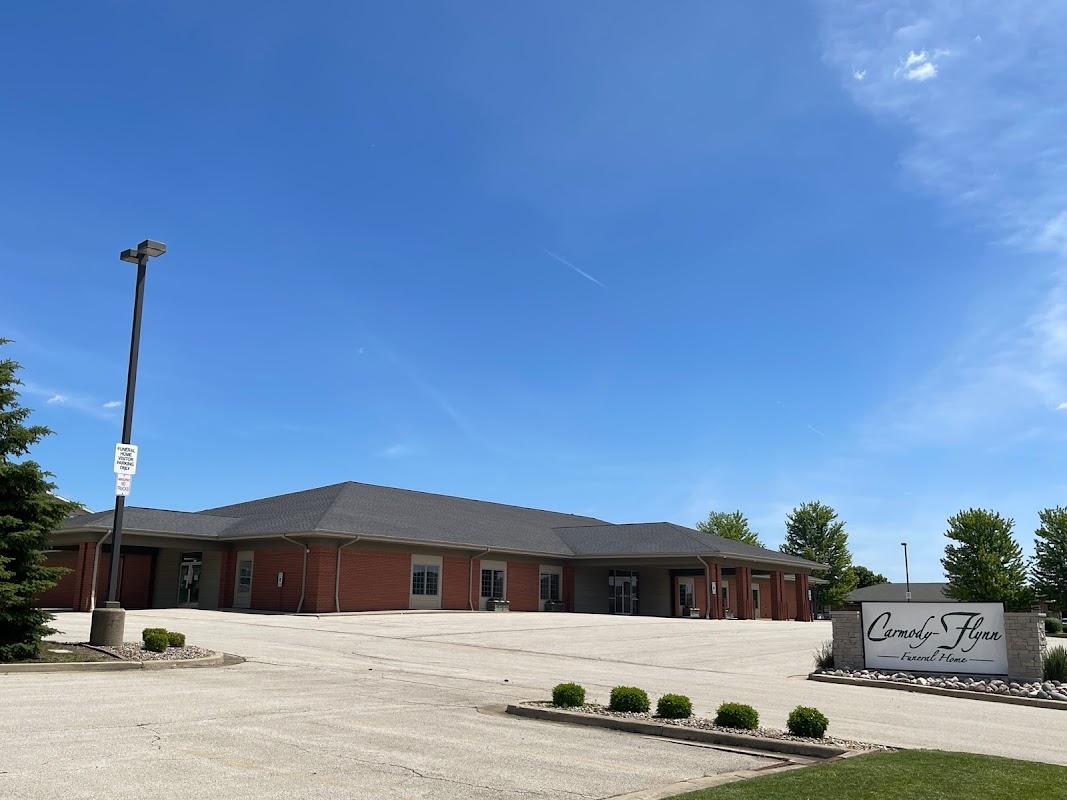 Carmody-Flynn Williamsburg Funeral Home building in Bloomington, Illinois